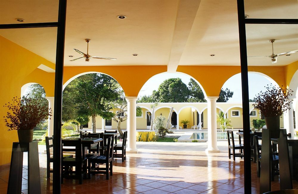Hotel Hacienda De إسامال المظهر الخارجي الصورة