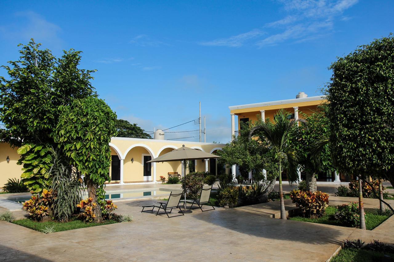 Hotel Hacienda De إسامال المظهر الخارجي الصورة