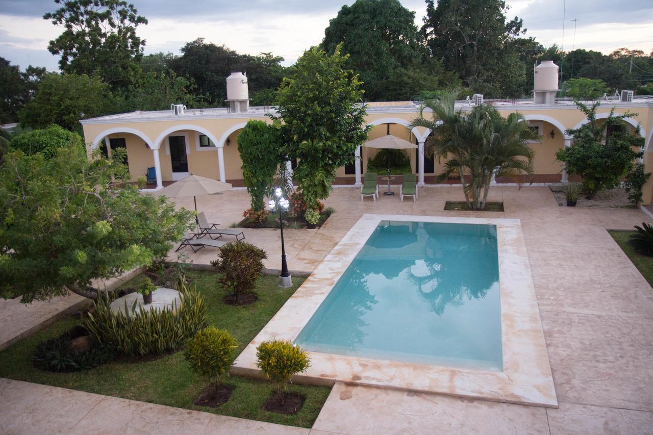 Hotel Hacienda De إسامال المظهر الخارجي الصورة