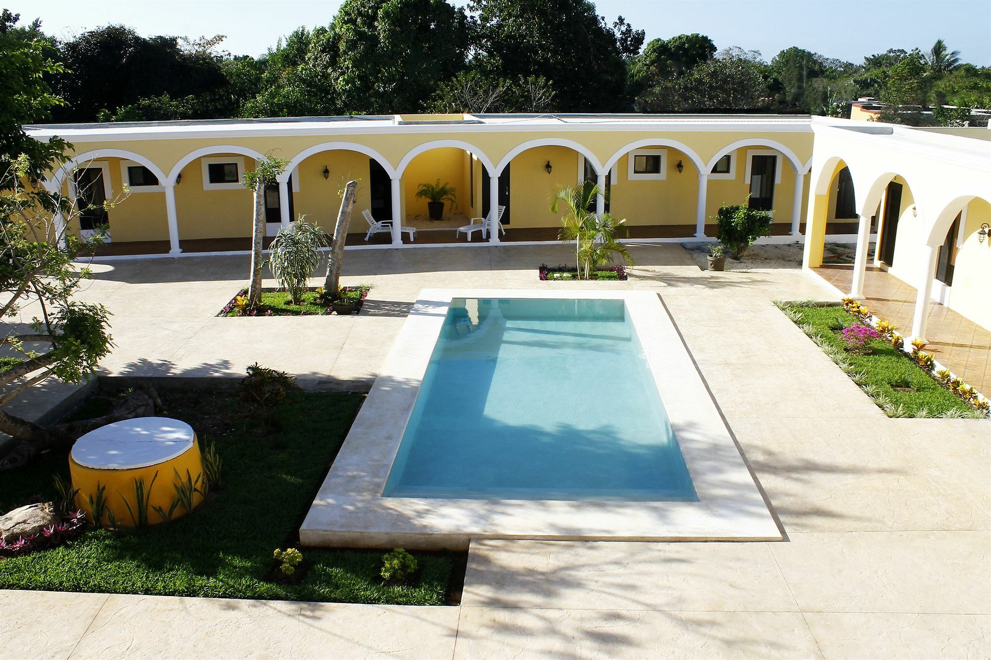 Hotel Hacienda De إسامال المظهر الخارجي الصورة