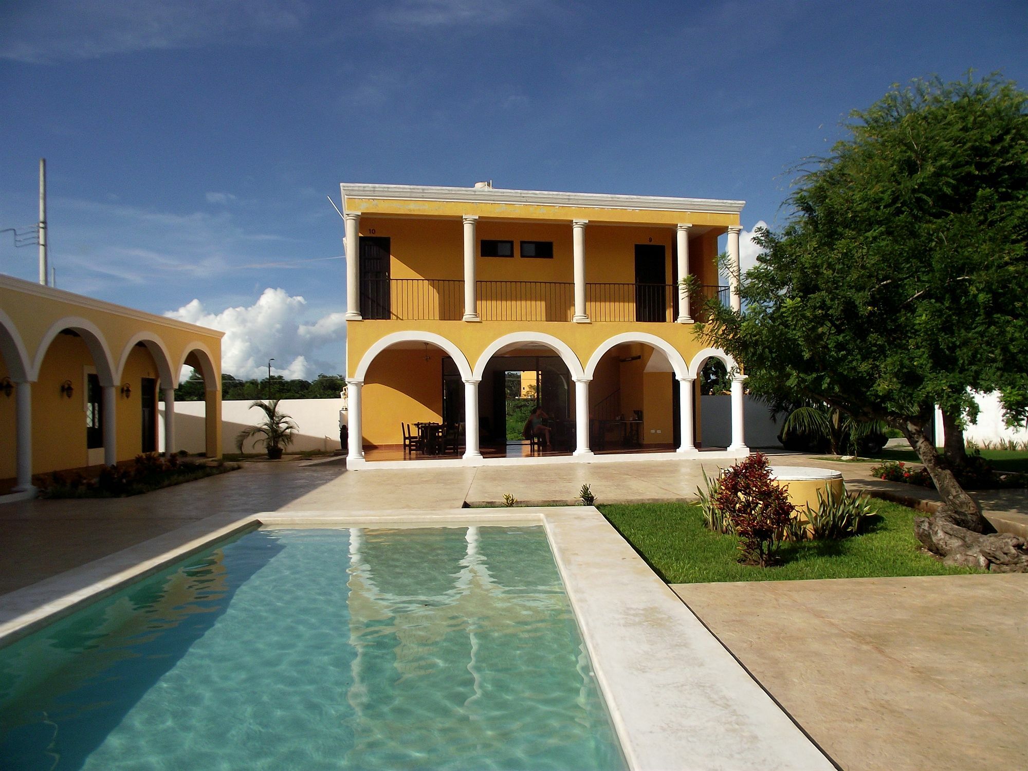 Hotel Hacienda De إسامال المظهر الخارجي الصورة